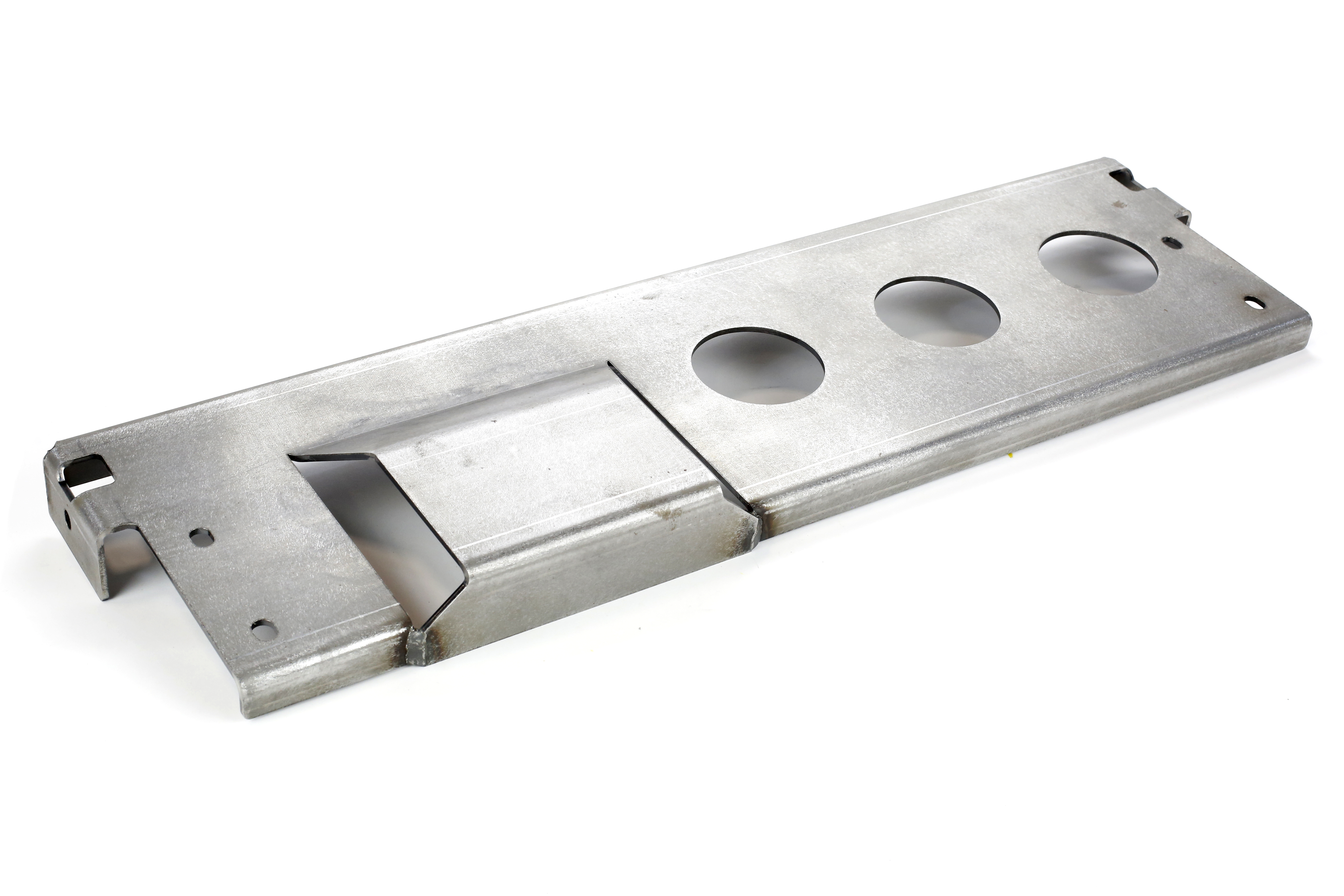 Expedition One Rubi Front Bumper Skid Raw Metal - JK