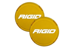 Rigid Industries 360 Series 4in LED Light Cover, Amber - Pair