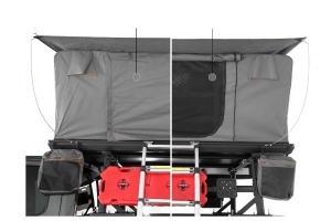 Overland Vehicle Systems Sidewinder Aluminum Side Opening Roof Top Tent - Black 