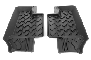 Bestop Rear Floor and Cargo Liners Black - JK 2dr 