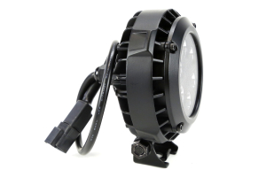 KC HiLites Round LZR LED Light Pack System Black 4in