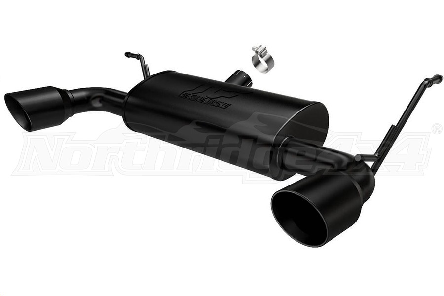 Jeep JK Magnaflow Black Series AxleBack Exhaust - Jeep Rubicon 2007-2018 |  15160|Northridge4x4