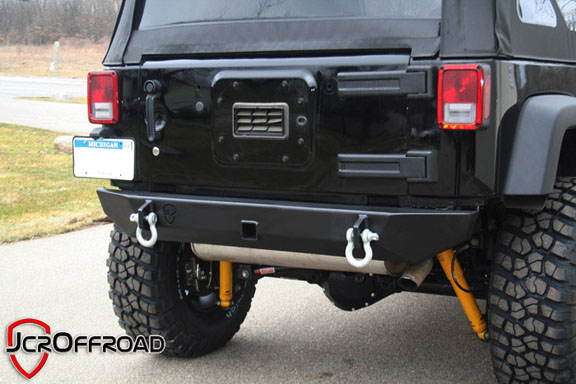 JCR Offroad Dagger Rear Bumper Black
