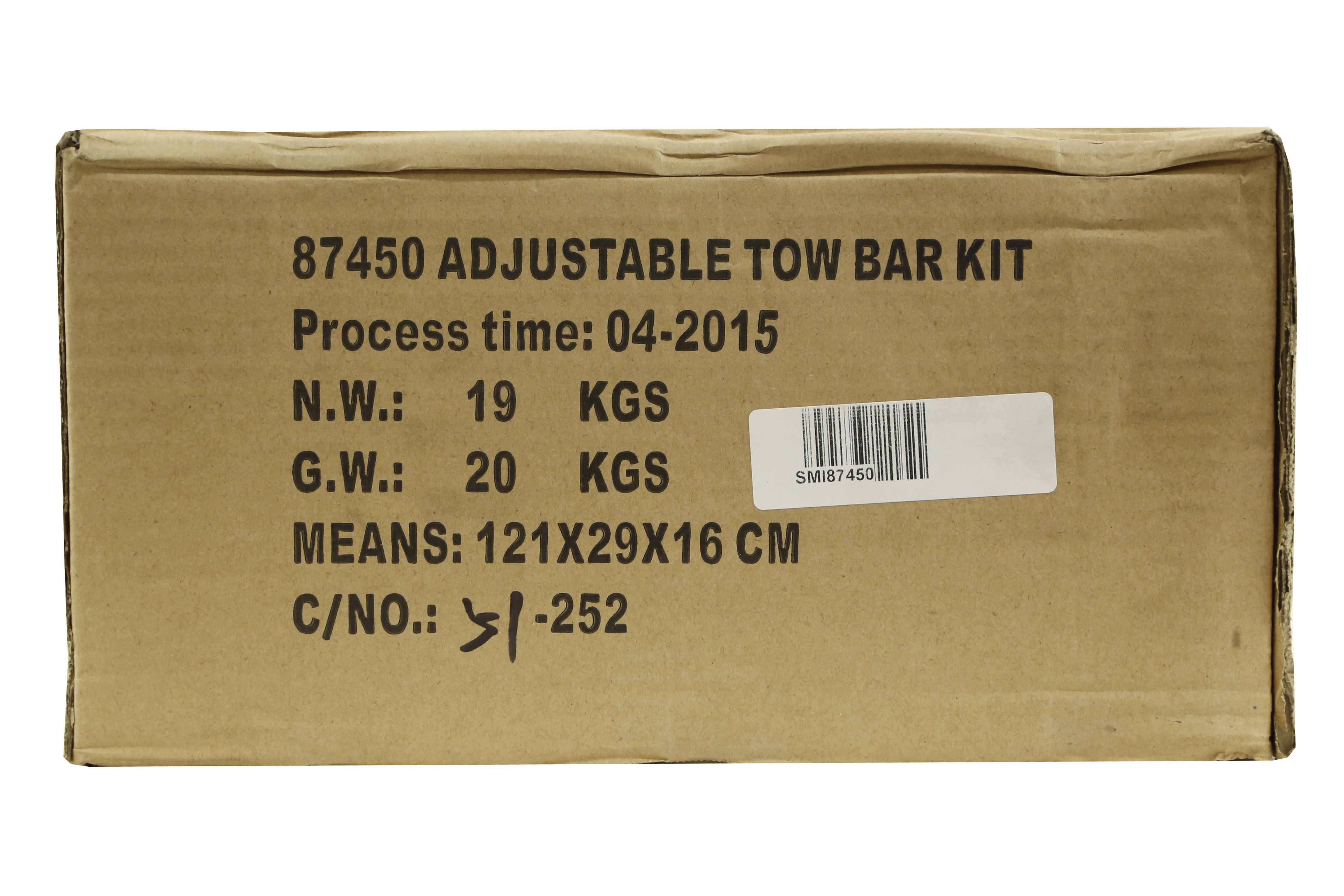 Smittybilt Adjustable Tow Bar Kit