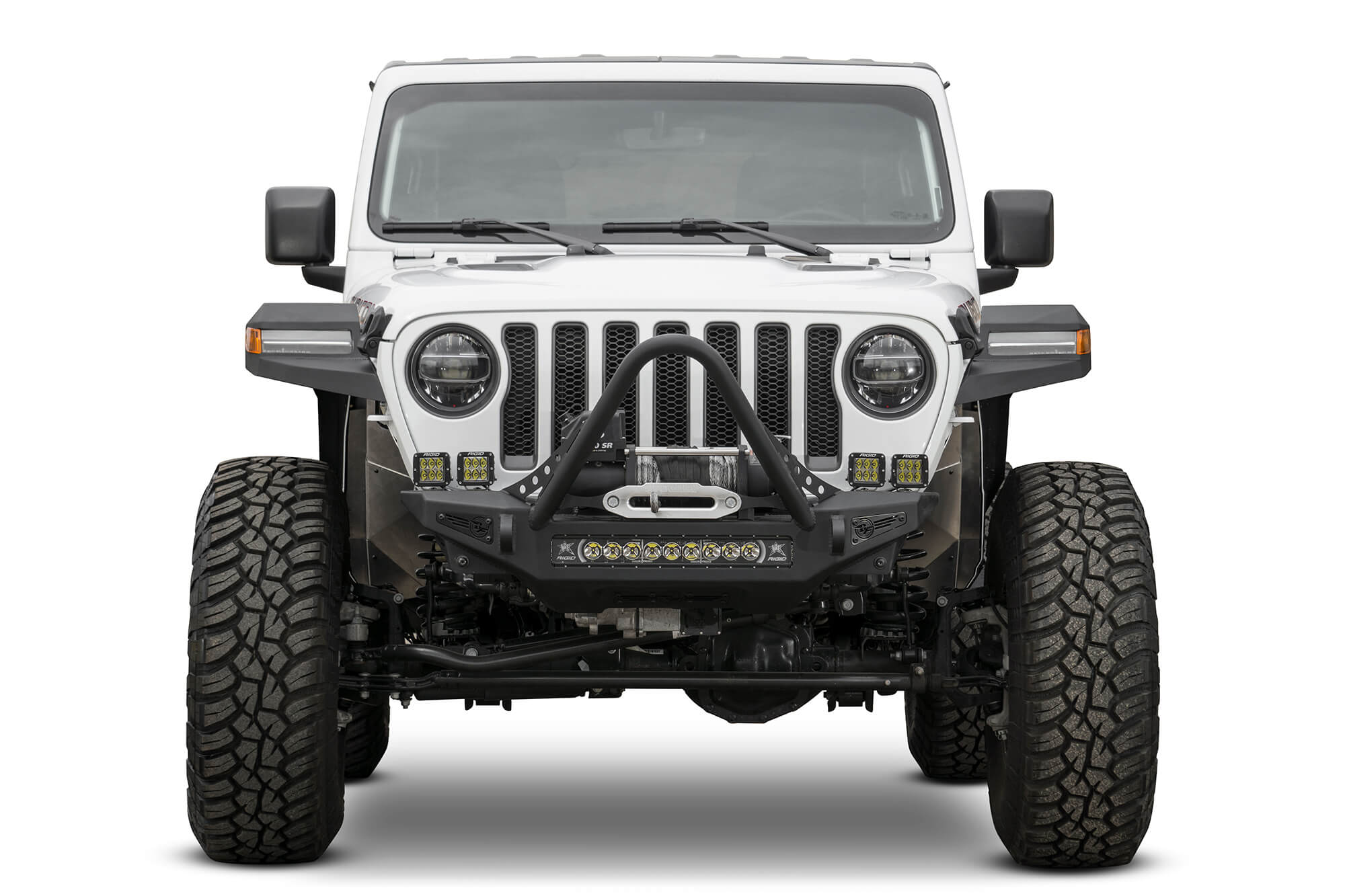 Addictive Desert Designs Rock Fighter Front Fenders, Black - JL
