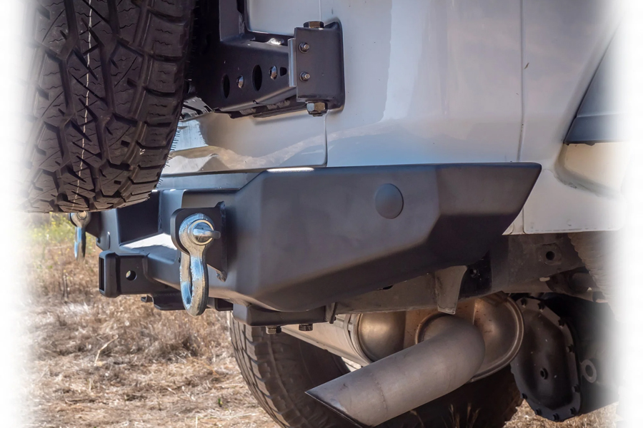 Turn Offroad Rear Bumper w/Hitch Receiver - JL