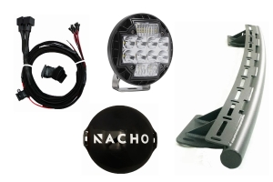 Nacho Offroad Technology Gen6 Modular Bumper Light Kit w/ Combo White - Bronco 2021+