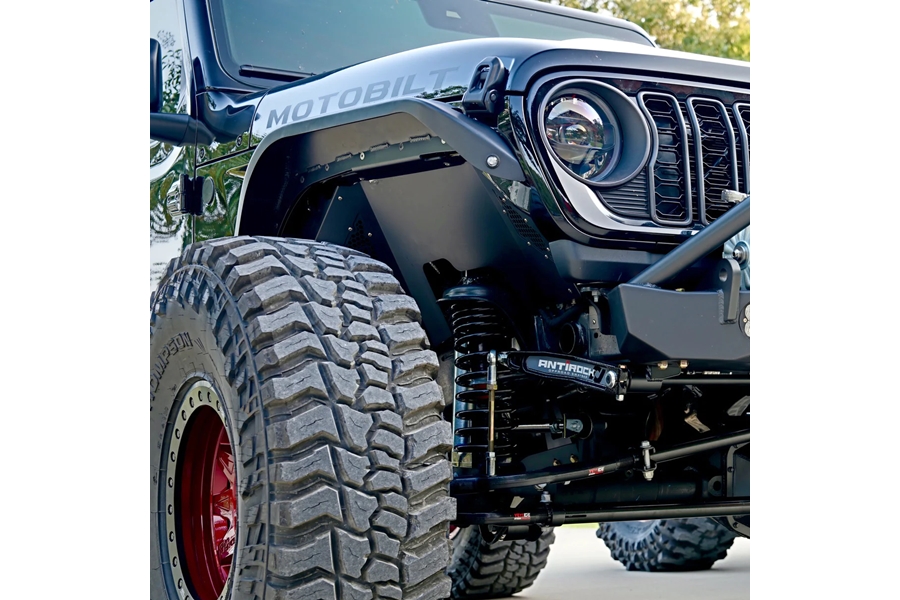 Motobilt High Clearance Front Inner Fenders, Bare - JT/JL