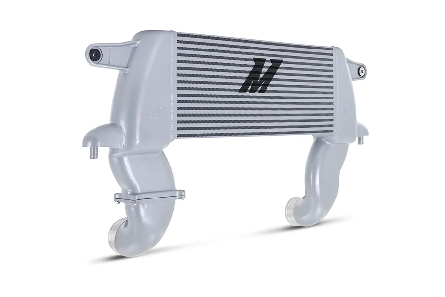 Mishimoto High Mount Intercooler Kit - Silver/Black - Bronco 2021+ 2.7L