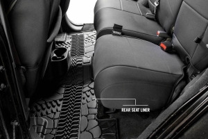 King 4WD Premium Four-Season Floor Liners, Front & Rear - JK 4dr 2007-13