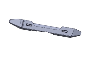 Savvy Designz Krawler Lite Bolt On Rear Bumper - Aluminum - JL