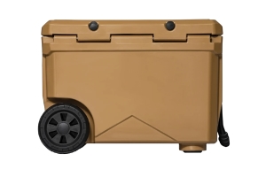 Roam Rolling Rugged Cooler, 50qt - Desert Tan