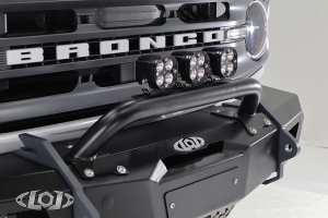 LOD Black Ops Front Bumper Bull Bar - Black - JT/JL/JK Bronco 2021+ 