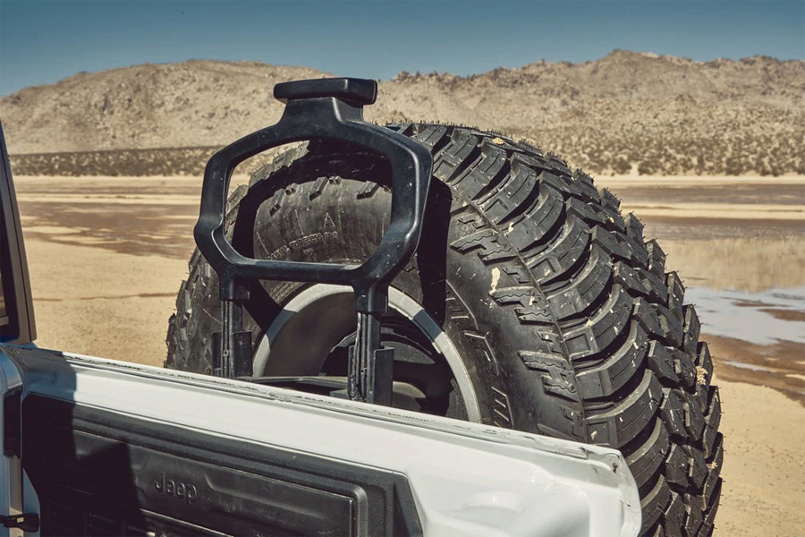 Body Armor Reinforced Tire Carrier - JL