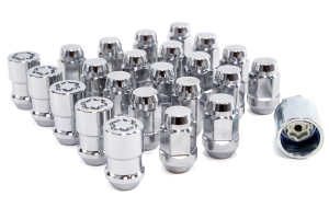 McGard 5 Lug 1/2-20 Hex Bulge Cone Lug Nuts, Chrome 23 pieces