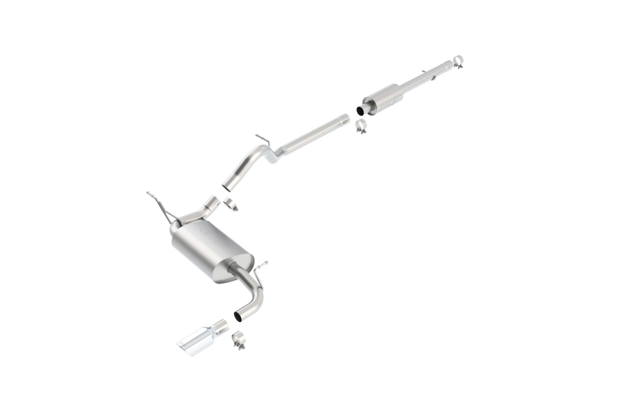 Jeep Jk 4dr 2012 Borla Performance Touring Catback Exhaust System