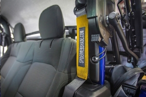 Spiderwebshade SeatBelt Silencers Yellow - JL 2dr