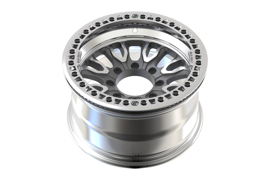 Baja Built RENEGADE Cast Beadlock Wheel, 17x9 8x6.5 -38mm - Machined - JT/JL/JK