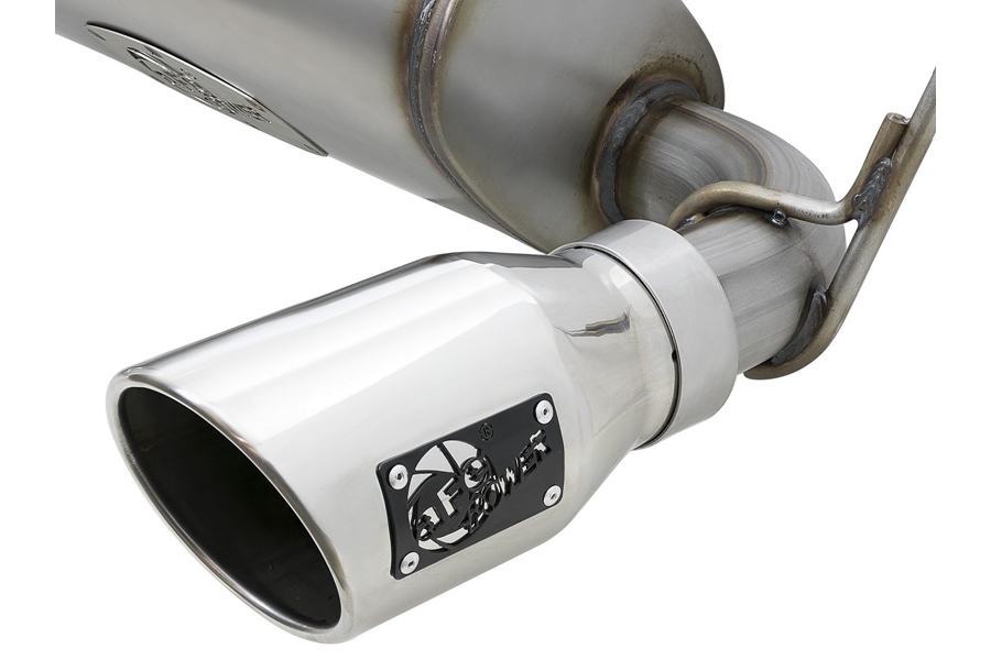 aFe POWER Rebel Series 2.5in Cat-Back Exhaust System w/ Polished Tips  - JK