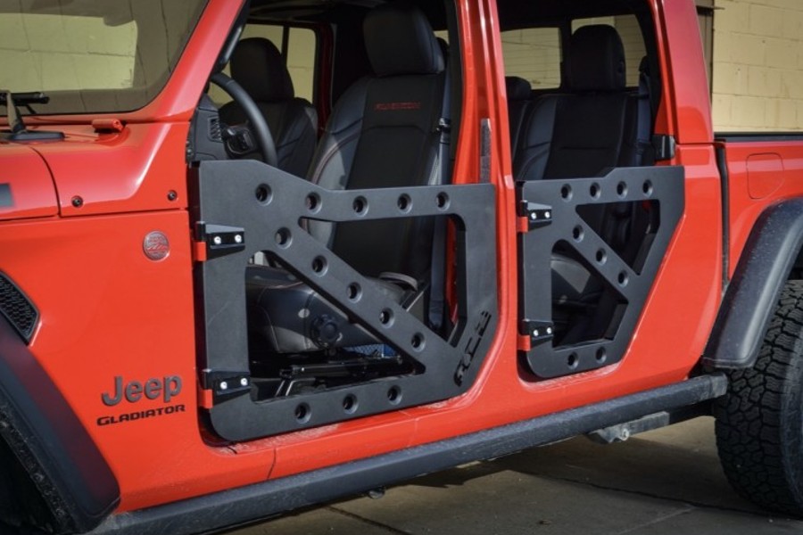 Ace Engineering Gladiator Trail Door Kit, Front and Rear, Bare - JT/JL 4dr