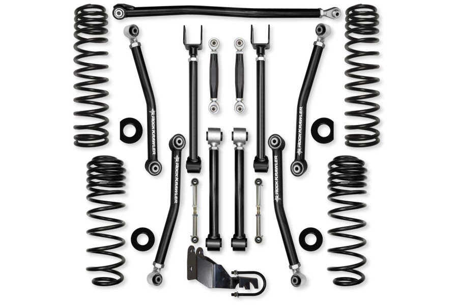 Rock Krawler 2.5in Adventure-X Mid Arm 'No Limits' Lift Kit  ( Part Number: JL25AXMNL-4D)