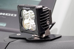 ZROADZ Mirror/Ditch Light LED Kit - 2 3in LED Lights, White - 2021+ Bronco