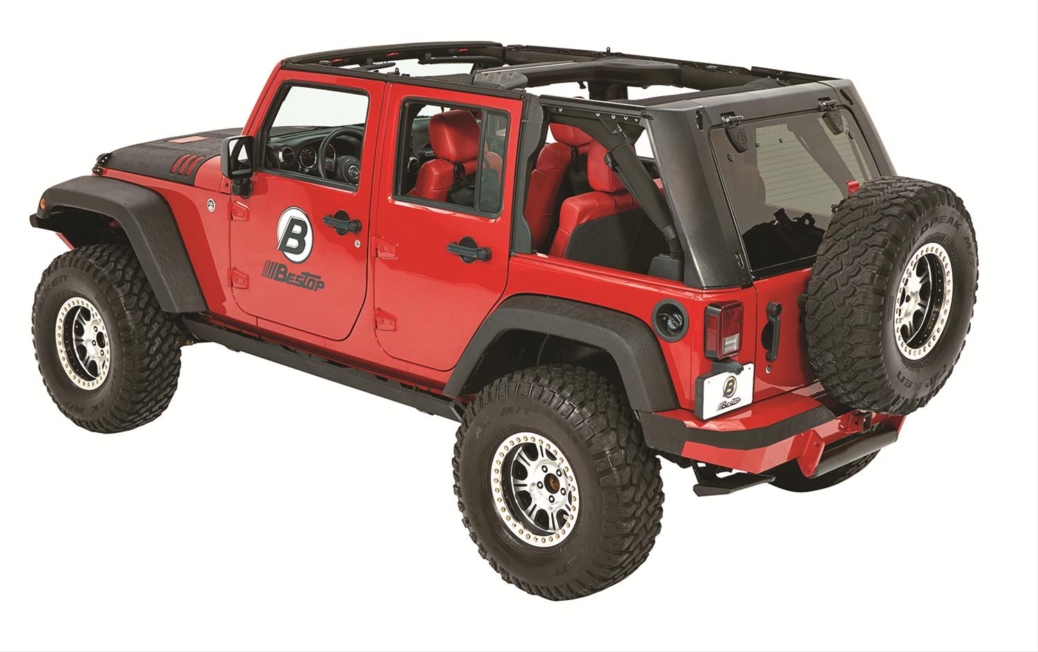 Bestop Trektop Pro Hybrid Soft Top - JK