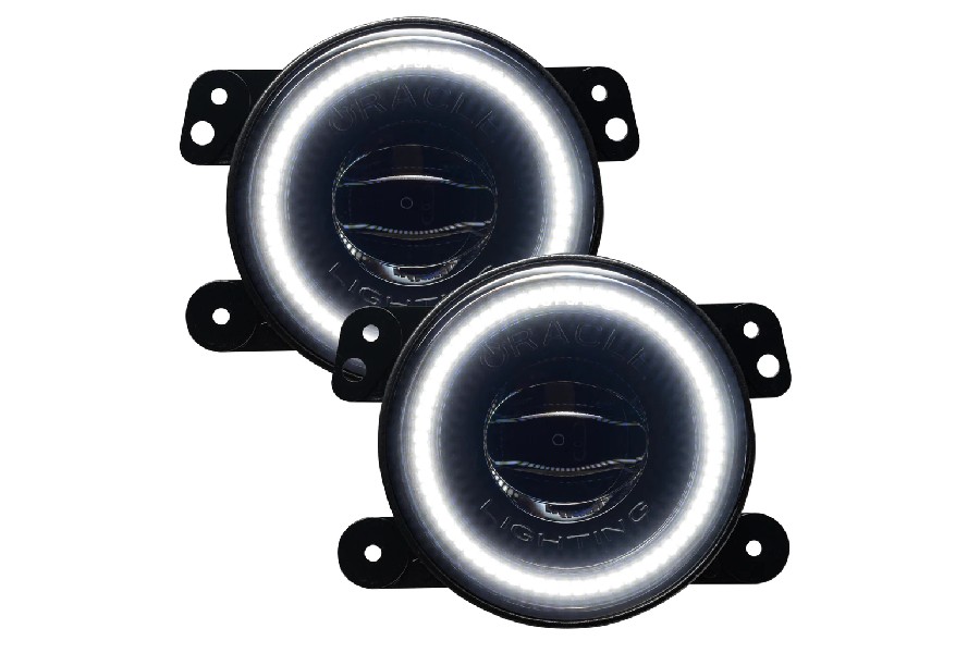 Oracle Lighting High Performance 20W LED Fog Lights, ColotShift, No Controller - JT/JL/JK