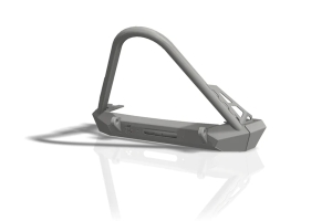 Crawltek Inferno Front Bumper w/ Stinger - Black - JK