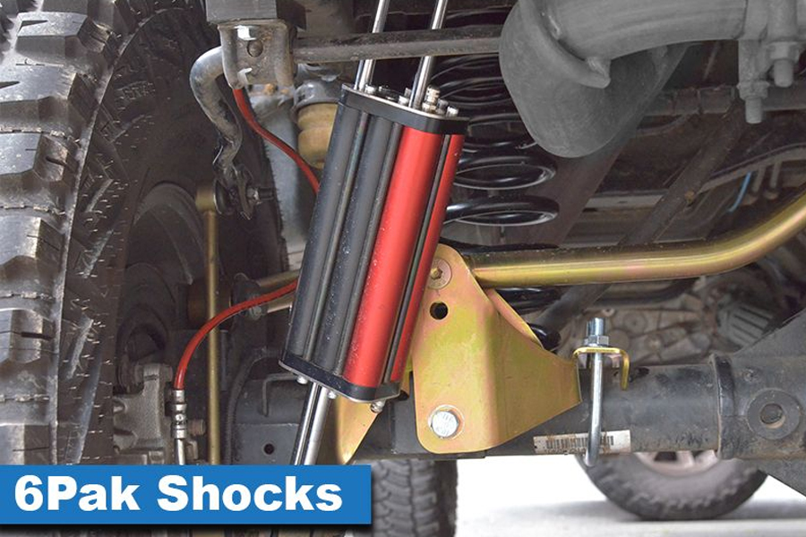 MetalCloak 13in 6Pak Shock Rear Driver Side - JK