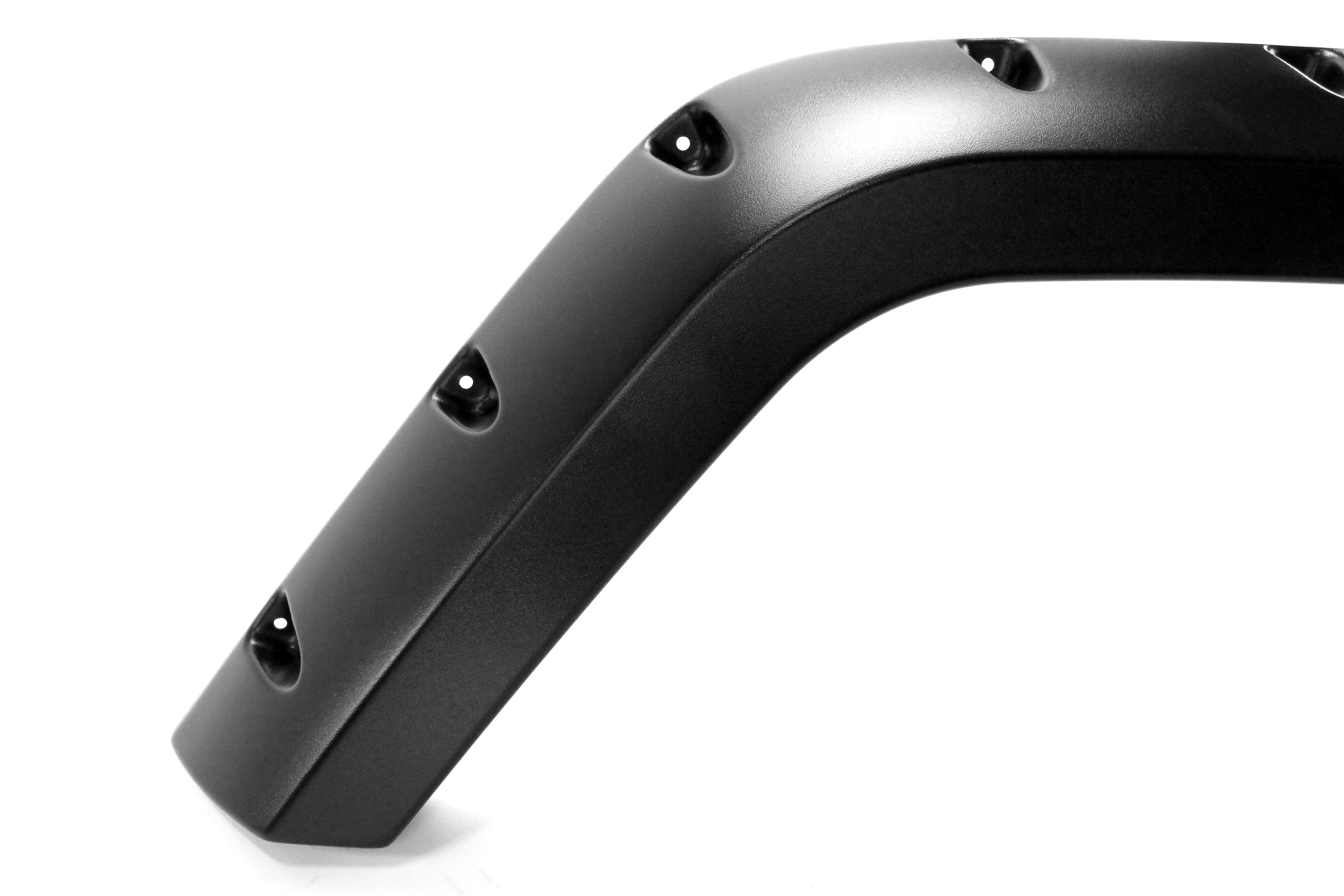 Bushwacker Extended Coverage Pocket Style Fender Flare Rear Pair - JK 2dr