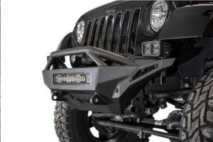 Addictive Desert Designs Stealth Fighter Front Bumper w/Top Hoop - JK