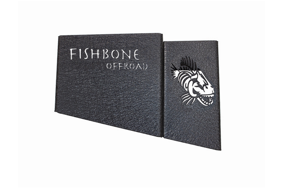 Fishbone Offroad Driver Side Wheel Well Storage Bin  - 18-23 JL 4Dr w/ Subwoofer