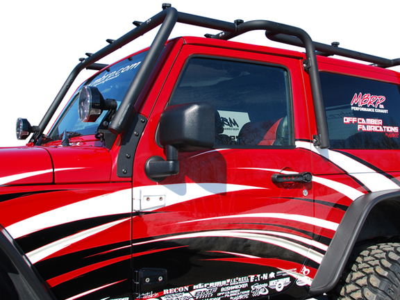 MBRP Front Roof Rack Extension  - JK 2dr