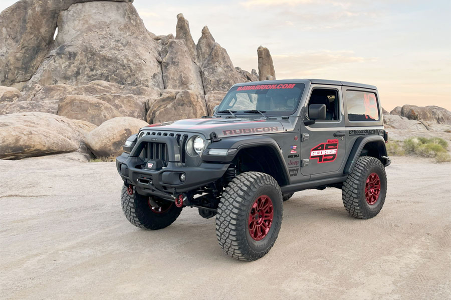Bawarrion GEORISE45 4.5in Sport Suspension System, Wide Axle/Up to 37in Tires - JL 4DR 2.0/3.6L