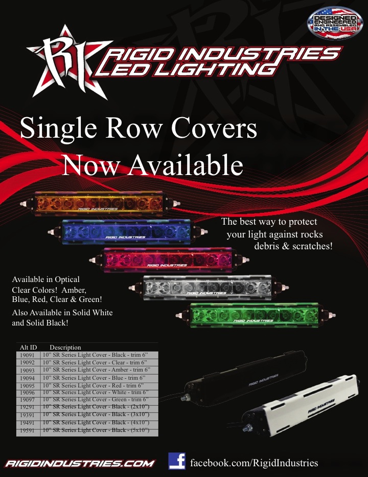 Rigid Industries SR-Series 20in Light Bar Amber