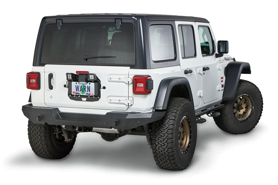 Warn Rear Spare Tire Delete Plate - JL