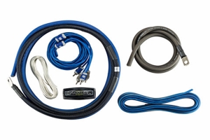 Kicker 4AWG 2-Channel Amp Kit 