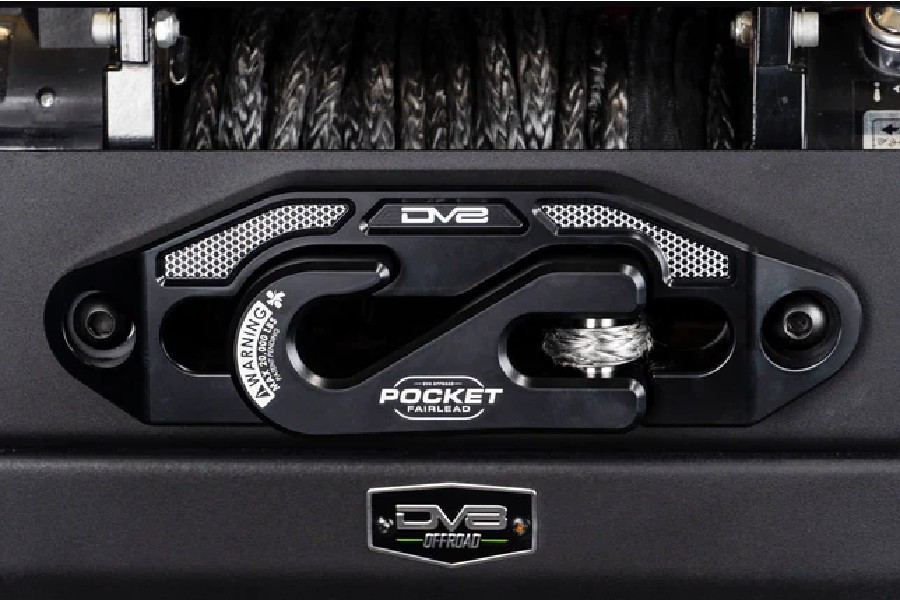 DV8 Offroad Pocket Fairlead For Synthetic Rope Winches