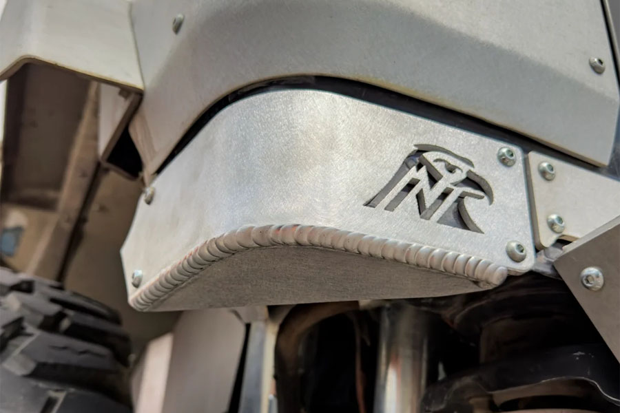 Next Venture Motorsports Lower Tub Corner Armor - JL