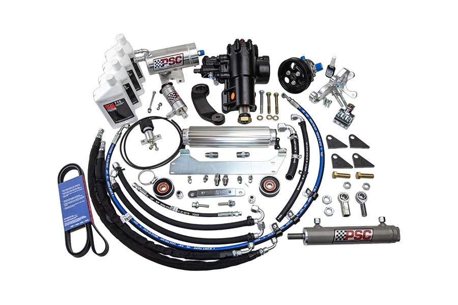 PSC Cylinder Assist Steering Package for D60 Axles - JL 2.0L Non-ETorque