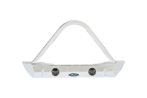 LOD Destroyer Shorty Front Bumper w Stinger Guard, Bare Steel - JT/JL