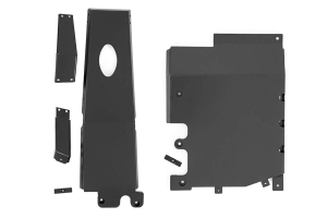 Rough Country Engine and Transfer Case Skid Plate System - JL 2018-19 4Dr 3.6L