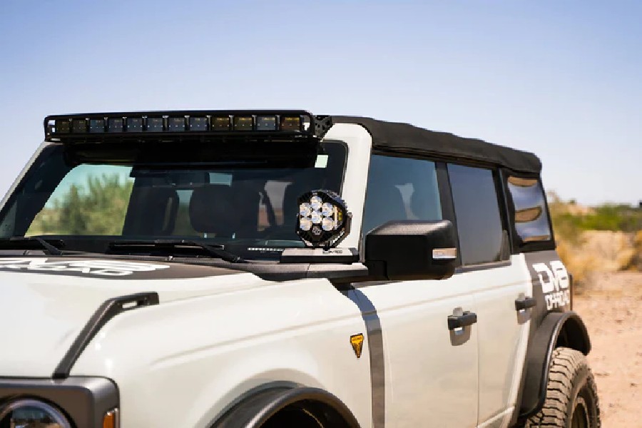 DV8 Offroad A-Pillar Pod Light Mounts - Bronco 2021+