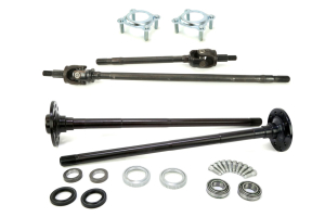 Ten Factory Non Rubicon Dana 30/44 Front and Rear Chromoly Axle Kit w/Pressed Bearings  - JK