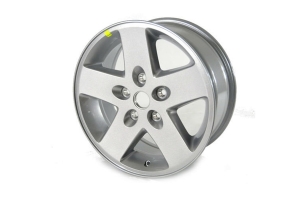 Mopar Moab Wheel - Silver Sparkle, 17x7.5, 5x5 - JK/JL/JT