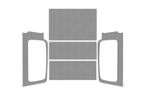 DEI Sound Deadening Complete Headliner Kit - Gray Leather - LJ