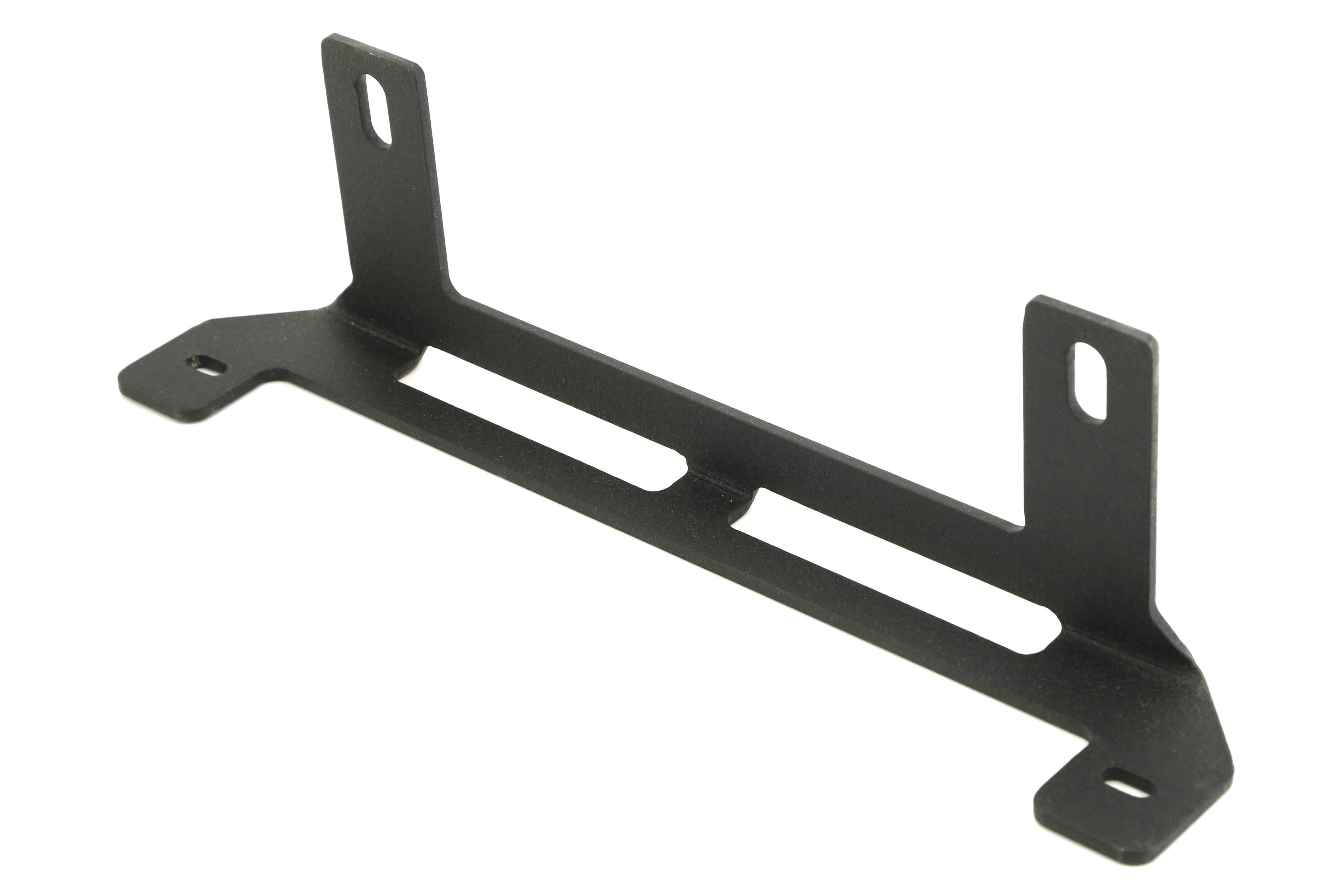 JCR Offroad Winch Fairlead 10in LED Light Bracket Black
