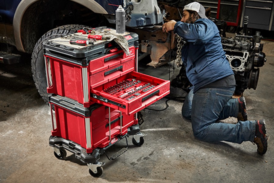 Milwaukee Tool Packout 2-Drawer Tool Box