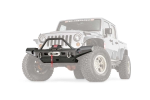 Warn Elite Series Full Width Front Bumper w/Bull Bar - JK